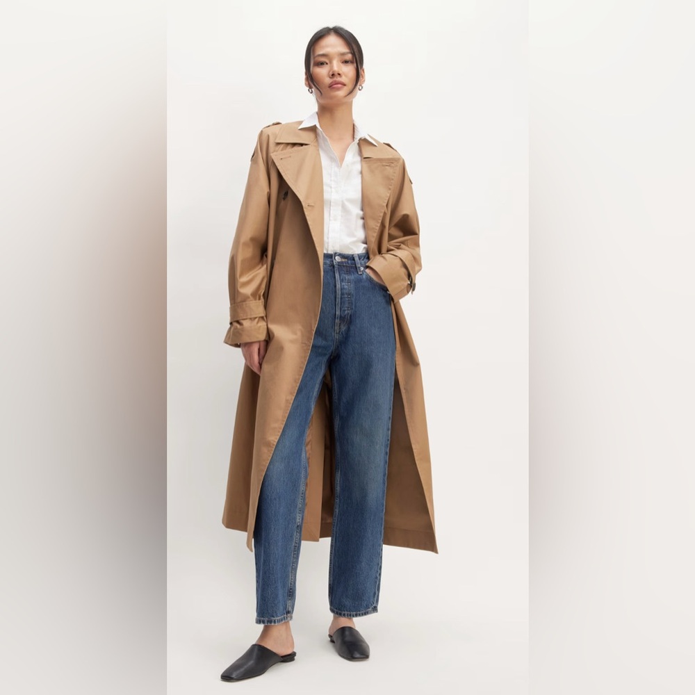 Everlane Black Leather Flats